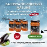 5+1 ZACUSCA DE VINETE cu Masline, 6x300 gr