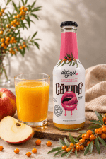 Suc de Cătină și Mere, 250 ml, DeGust - imagine 2